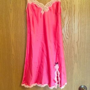 Pink Lace Slip